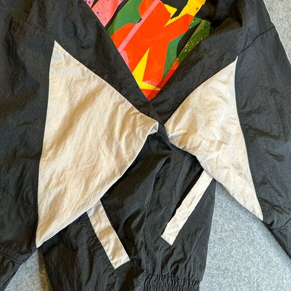 Vtg Nike Air Jordan Jumpman Full Zip Windbreaker Large Classics Black CV7418-010 - Picture 12 of 13